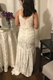 This is wonderful quality, especially for the price, I wish I liked the style on my body and I wish it hadn't been so long on me. I'm pretty short and small but pretty curvy and felt it made me look frumpy, not sexy. I could have tried to get it hemmed but the lace is so intricate it would cost a good bit to fix it to my height and may not have liked it still. Would definitely order from the company again, great with returns. - Brianna B.