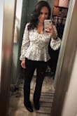My new favorite work shirt! Very flattering, classy and comfortable. I get a ton of compliments every time I wear it! Fits true to size. - Tania S.