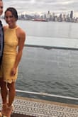 I've worn this to two weddings and receive a ton of compliments every time! I'm 5'3", about 122 lbs and ordered a small. Fits great! - Tania S.