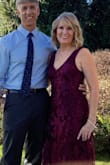 This dress is stunning. Fits perfectly. I love the lace scalloped hem. - Candace M.