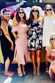 It was a little tight on the waist but not uncomfortable tight. Any dress with pockets is always a plus! Many compliments. - Malinda D.