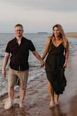 True to size, I say runs a little small because I am 5'7 and the straps made the top of the dress a little too high. I felt like it should've sat lower. I'd recommend getting a size up. - Katlynn K.