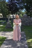 The dress was exactly as expected! I wore it to a wedding in Wales and had a fantastic time! It's definitely big, but I expected that after reading previous reviews. I ordered a small and had it hemmed because it was still way too long, even in heels! Other than that was exactly what I needed. - Natasha C.