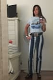 The pants fit great, a little snug in my true size but nothing I won't continue to wear. So retro wearing Jordache after all these year, I feel like I'm 13 again!! - Melissa F.