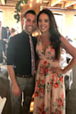 Loved this dress & got compliments all night! Super comfortable & true to size. I did have to wear a deep V bra with it - just to give a little support since I didn't have time to have the chest area altered. - Jamie P.