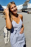 I wore this on a recent trip to Greece and received so many compliments on it. Very feminine and casual. - Colleen M.