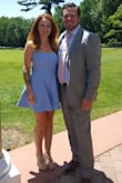 I wore this dress to a summer wedding in New York...so very hot outside. I was very comfortable but I did feel it was a little short for dancing. - Casey K.
