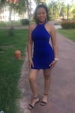 I wore this dress on vacation and I felt so beautiful and sexy in it. The material is a little stretch, good quality, and it feels nice on my skin. - Simeris