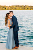 Exactly what I wanted! I searched for a long time and am so happy with this decision. Flowy, elegant, photographs well, and fits beautifully. I did need to get it hemmed because I'm short, but I highly recommend this dress for formal occasions. - Wendy M.