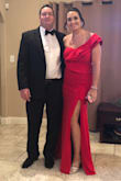 Fit great, love the material, stretchy, not see through. Lots of compliments! - Amy C.
