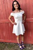 This dress fit perfect and was perfect for homecoming and a great deal that looked beautiful!!! - Manya H.