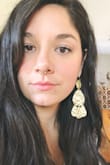 I'm so happy with my purchase! I got so many compliments and I was just shopping at the mall. They're big, but lightweight, perfect match! Don't hesitate, you won't regret buying them - Marie-Eve C.