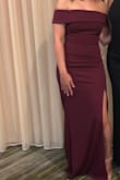 Ordered this dress last minute for a ball and I was worried it wouldn't fit right then I wouldn't have time to find another dress but it fit amazing! There was so many other good reviews on it and a lot of people said it was too long but I didn't think it was too long for me! I was sooo happy with this purchase especially for the price. The material is great. I ordered an XS. - Valeria S.