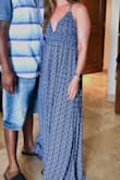 This dress is definitely for women with a little more up top than me; so it took a little playing around with. But once I found a different way to tie it, I loved it!! Got compliments!  The only reason I didn't give it 5 stars is because it took me a bit to make it work for me. - Ashlee O.