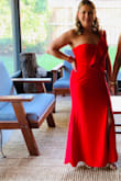This dress was perfect for my black tie gala over the weekend! Great price and fit. It only needed to be hemmed, which I expected due to being short. - Michelle L.