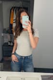 Great staple piece to have in your wardrobe. Fits great, I have a longer torso and was worried it would be uncomfortable but it's the complete opposite! Love this and can't wait to wear it all fall!! - Victoria M.