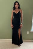 I wore this to a wedding . It fit perfectly and I could move and dance easily. I will definitely be wearing it again and I highly recommend. - Laurie R.