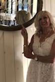 I loved this dress. Wore it for my 70th Birthday 
So many compliments. Well made, beautiful fabric! - Paula D.