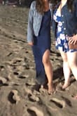 I loved this dress but it's definitely not forgiving. I had to wear a thong and suck in my gut because it is rather clingy. Regardless, I received so many compliments. It was perfect for a fest on the beach with girl friends. - Maria S.