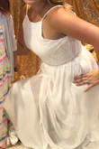 Wore this beautiful 2 piece for my bridal shower! Lots of compliments! Very well made and I'm trying to find somewhere else to wear it!! - Phylicia C.