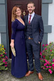 Such a beautiful and simple dress. I wore spanx underneath to smooth me out. Very comfortable and complimentary to a busty/curvy frame. - Chelsea M.