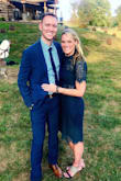 Perfect fit & color for a fall wedding! I am 5'7" and the dress hit just above my knees. I can't wait to wear this again! Lightweight feeling and the sleeves are not constricting. Snug fit with enough give and very flattering of your figure! - Lauren C.