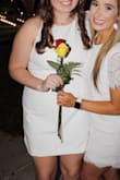 I wore this for my sorority's initiation! But perfect for a bride or hoco!!!! - Caitlyn C.