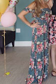 Perfect length for flats or small heals. Wore to a bridal shower and it worked great. No complaints! - Sarah T.
