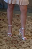 For heels that are so high with no platform, these were surprisingly comfortable. The straps are slim and really flattering on. Great basic. - Alley P.