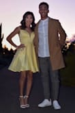 Super cute heels with a super cute date. Wore then all night until the dance! After about 5-6 hours my feet did start to hurt but that's with any heels I wear. I do normally wear a 6 in shoes and know to go a half size smaller and a 5.5 fit perfect! - Dallas B.