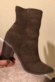 I think these shoes are beautiful. Really great quality. My only disappointment is,  the color in the picture is wayyyyy lighter than the actual shoe in person. Looks more deep brown rather than the pretty olive color in the picture. Oh and if you have a wide foot I would not recommend because they are very snug. - Hillary B.