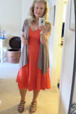 I bought this dress on clearance and it was a fabulous buy. The color is gorgeous and the fit is perfect. Just a wonderful dress for so many occasions. - Indra H.