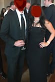 I really love this dress. It's simple and flattering. I am really small in the chest so the top was a bit big is all. The dress has enough rouching in the stomach to hide any type of pooch and a thickish material to hide any lumps on the legs. Very classy looking. I wore it to a charity gala. - Lacey B.