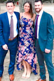 This was a pretty dress for an outdoor fall wedding. The straps are adjustable so that was beneficial. - Lindsey J.