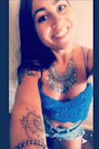 This bralette is such a pretty blue. I wore it as a top to a local music festival, it is long enough. It could be worn under clothing as a bra too. Looking forward to getting it in white and black as well. - Nichole W.