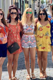I loved this outfit, it was perfect for my bachelorette trip to Puerto Rico. The top is adjustable in the back. - Madison M.