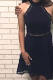 I really liked it, but it my chest look saggy. I could manage it, but it's was on my mind all night, and strapless bras don't work with this dress, you could still see it. Over all it's a very beautiful dress. I wouldn't recommend to ladies with smaller chest sizes.... - Eliza B.