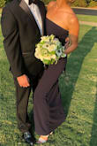 This dress was a great bridesmaid dress. It was just long enough for me at 5'10" to wear a small heel. I definitely needed to wear spanx to suck it all in to avoid any lines and didn't have much room in the busy. I got a ton of compliments and it was affordable. There was some pulling and some threads have started to come loose so not sure how many times I'll re-wear, but great for a bridesmaid outfit! - Claire H.