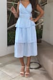 This dress was amazing. It fit perfectly, is nicely lined, and has a great material. I wore this dress to a gala, got a ton of compliments and was comfortable the entire night. - Avani K.