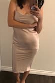 I've never been disappointed with the dresses I buy from Lulus... This dress was perfect for a date night!!!! I can definitely see myself wearing this dress to a wedding, or even causal -throw on some sneakers with a black leather jacket. I ordered a small and it was a perfect fit,I love that it gave my body a shape... This dress is everything - Marlyn F.