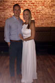 I wore this to my rehearsal dinner and received so many compliments! I wanted to wear something different then what I've seen most of my friends wear and this definitely hit the mark! The crop top with the lace up back and the slit in the skirt made me feel sexy while still being dressed appropriately for the occasion. The skirt is a touch long, but when I put on heels it was fine. I cannot wait to wear this again when we go on our honeymoon! - Melissa O.