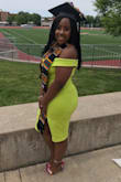 I loved everything about this dress. I wanted to make a statement for my graduation from nursing school and this was perfect!! I ordered the XS and the small but wore the small and it was a little loose but I'm also short so I rolled with it. Paired it with floral Steve Maddens I bought and they complimented each other amazingly! I got soo many compliments. Thanks Lulus! - Dnae D.