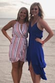 This might be my favorite dress I've ever worn! It was so comfortable and I received so many compliments on it! I was worried because you cannot wear a bra with it and I have a small chest, however the back can be tied as loose or tight as you need! Highly recommend! - Maggie T.