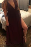 Absolutely the most comfortable dress ever. I was worried about bending over and my boobs possibly showing but it's so snug and cozy. I'm so happy!! - HALEY C.