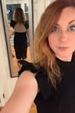 Out of my comfort zone, but I loved this dress. Fit so nicely. Wore it to a fall wedding and got lots of compliments. - MaryFrances