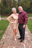 This dress is absolutely gorgeous! Originally I ordered the green option in a medium but it was too large in the hips and the chest. Unfortunately the green was on waiting list for a small SO... I chose the Rose Gold with the matching heels (also from Lulus). This combo was so perfect! I wore this to an October wedding and might even rock it at my company Christmas soiree. Lulus NEVER disappoints. HIGHLY RECOMMEND THIS DRESS !! - Rossie B.