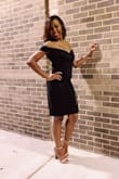 I wore this dress to a wedding and got tons of compliments. It shows just enough skin to be sexy, but keeps it classy and comfortable. I paired it with shoes and jewelry from Lulus. - Ebony D.