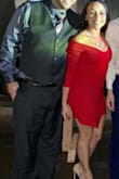 I wore it to a wedding and received tons of compliments. I was a little nervous about the fit, but it worked out. I ordered an XS based on reviews, sometimes I'm between an XS and S with Lulus dresses. The XS fit, but a S may have been more comfortable. Tons of stretch, but is tighter and shorter than expected. - Jaenine R.