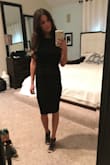 I love this dress so much!! I've had it for a year and every time I wear it, I get so many compliments. It hasn't shrunk or faded. It's such a good buy! I 100% recommend! - Maria B.