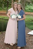 This was perfectly paired with another Lulus dress in blue. My girls made the most beautiful bridesmaids. - Carolyn K.